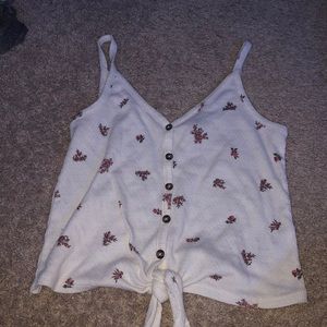 Flowery tank top